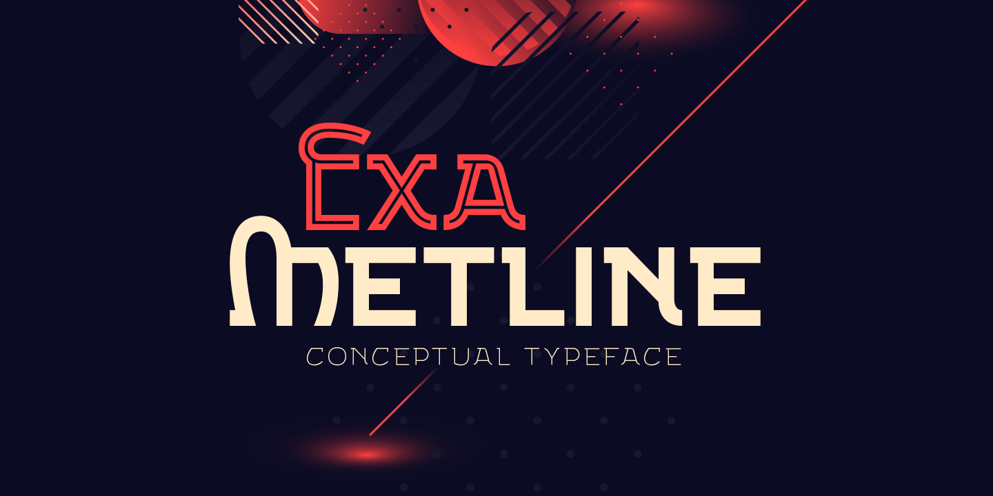 폰트 Exa Metline